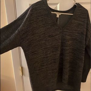 Long sleeve shirt grey and minamlist